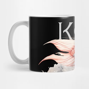 Koi Pond: Calming Koi Fish on a Dark Background Mug